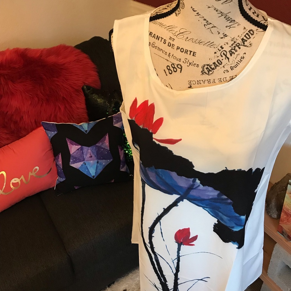 *NWT* Artistic Watercolour Dress